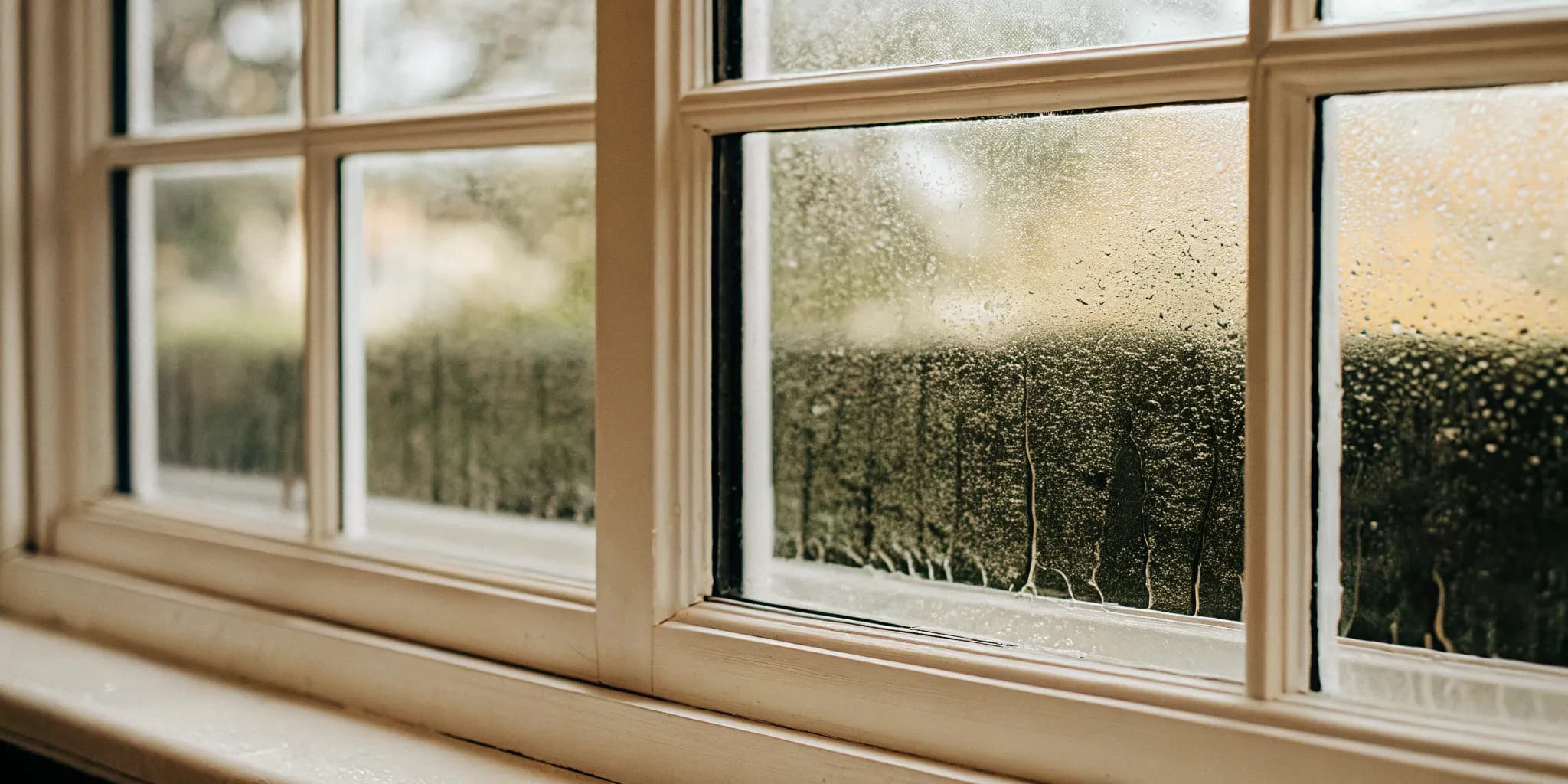 Foggy windows NJ homeowners may see when an insulated glass seal fails