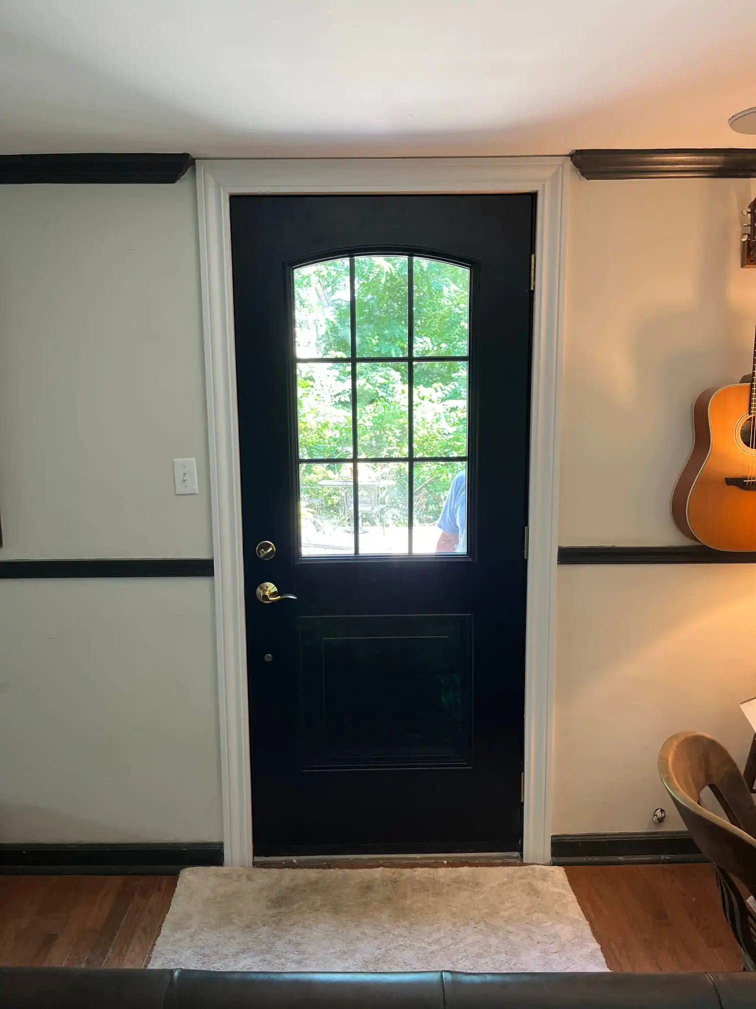 Residential back door installation in Cherry Hill NJ by Cosello Construction