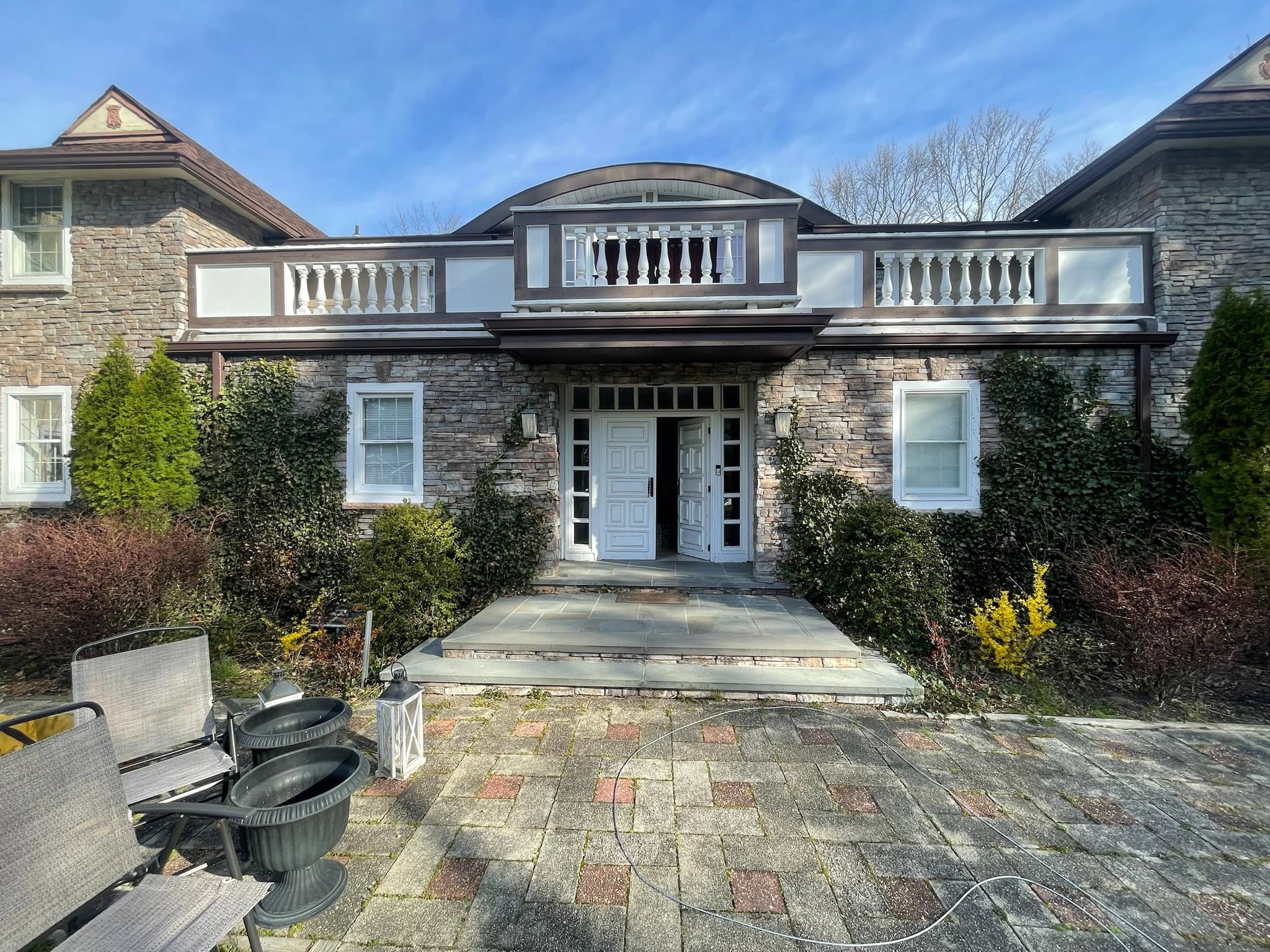 Custom front entry door and frame installation in South Jersey by Cosello Construction