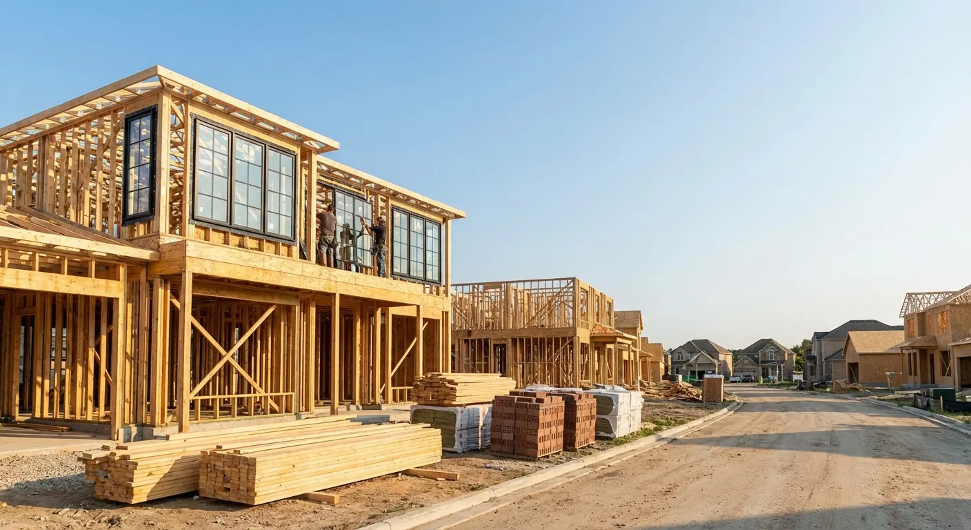 Modular home construction by Cosello Construction