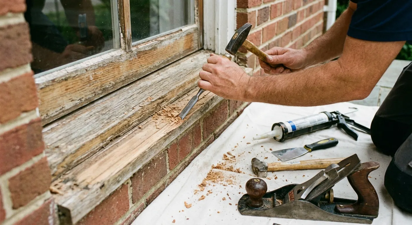 Window and door repair service by Cosello Construction
