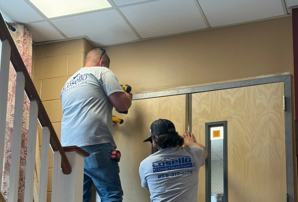 Professional side entry door replacement installation in South Jersey