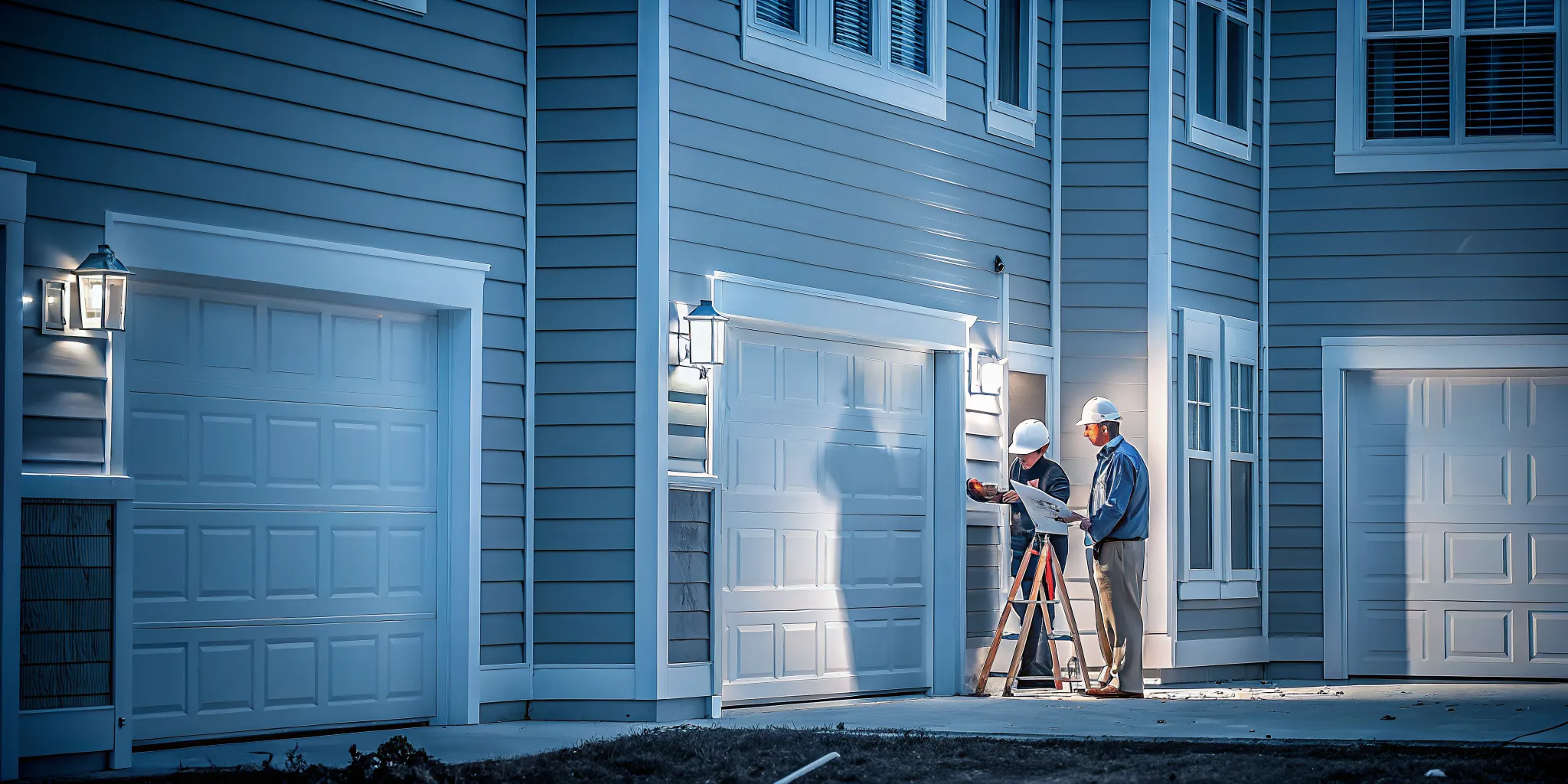 Property manager and contractor planning multifamily window replacement at a South Jersey apartment building